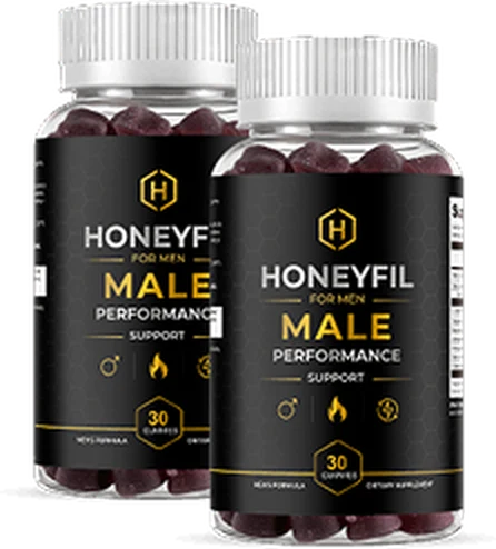 Two bottles of HoneyFil for Men